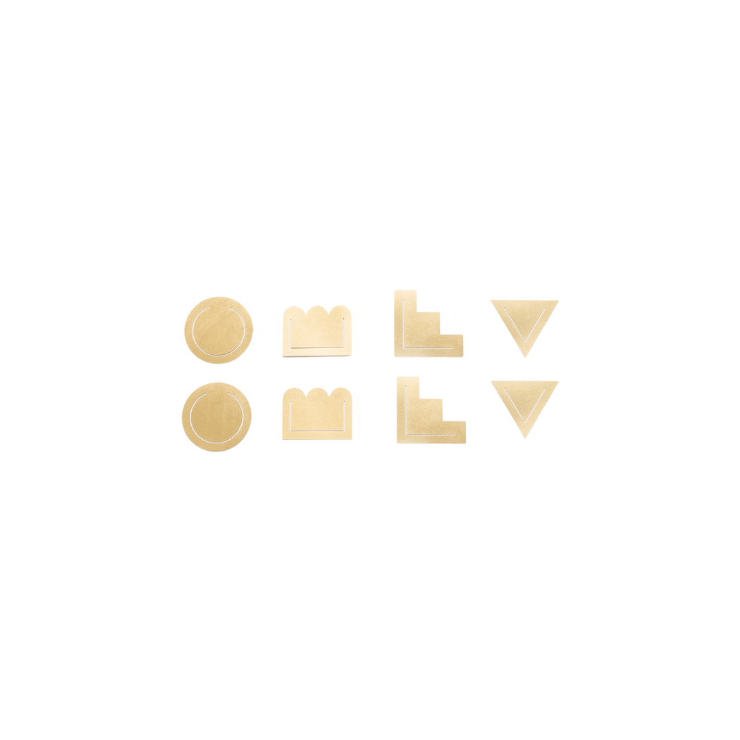 Brass Clip Set