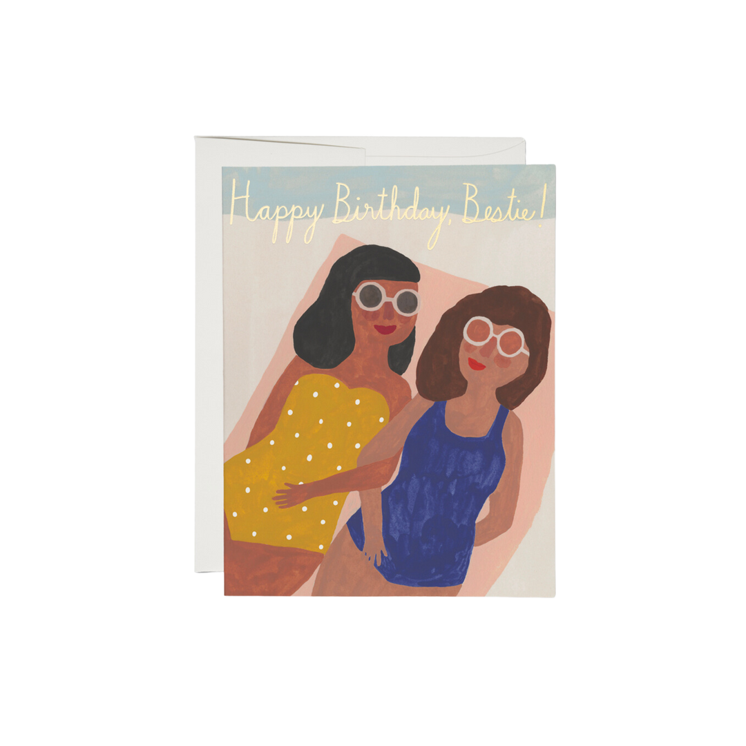 Besties Birthday Card