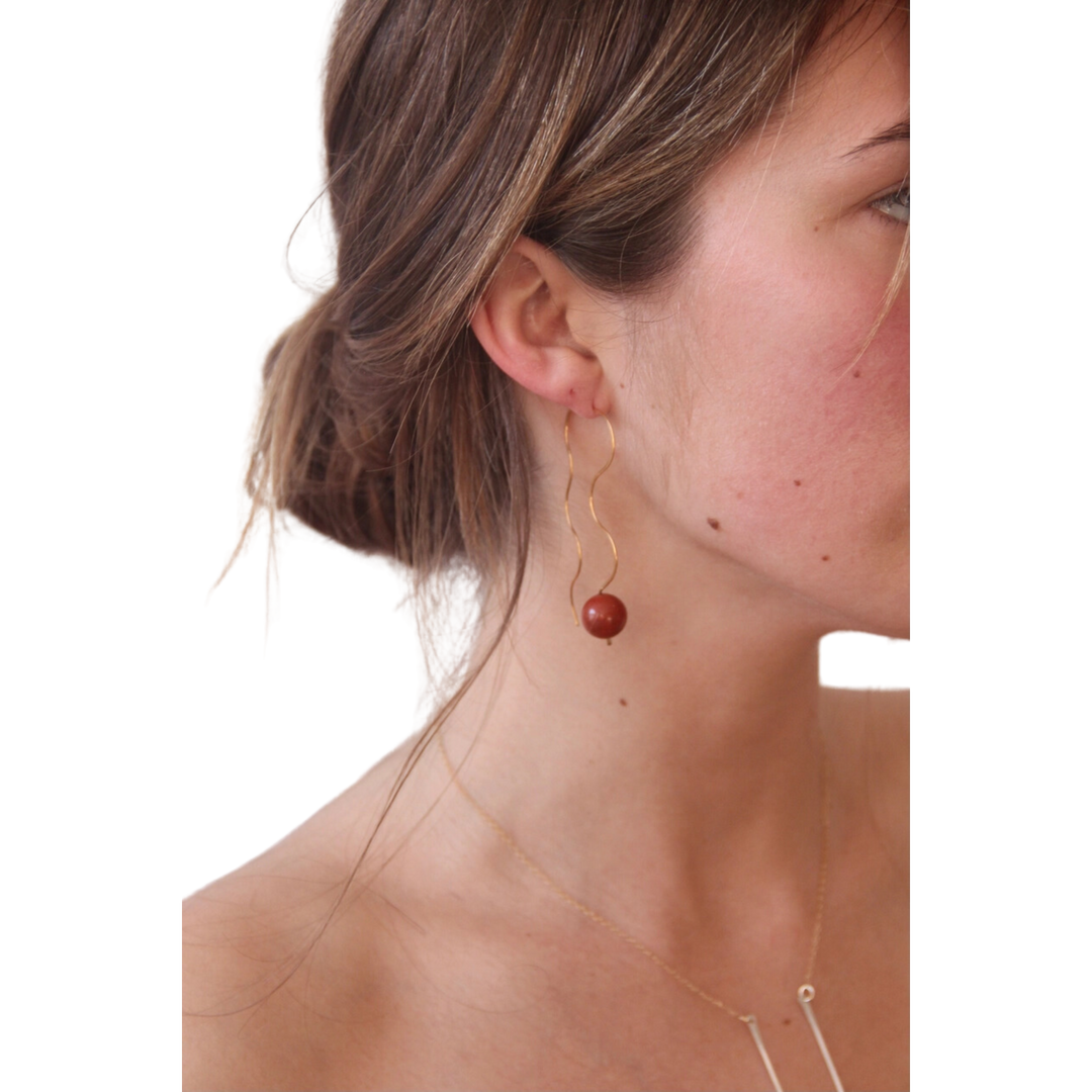 Root Chakra: "I Am" Earrings