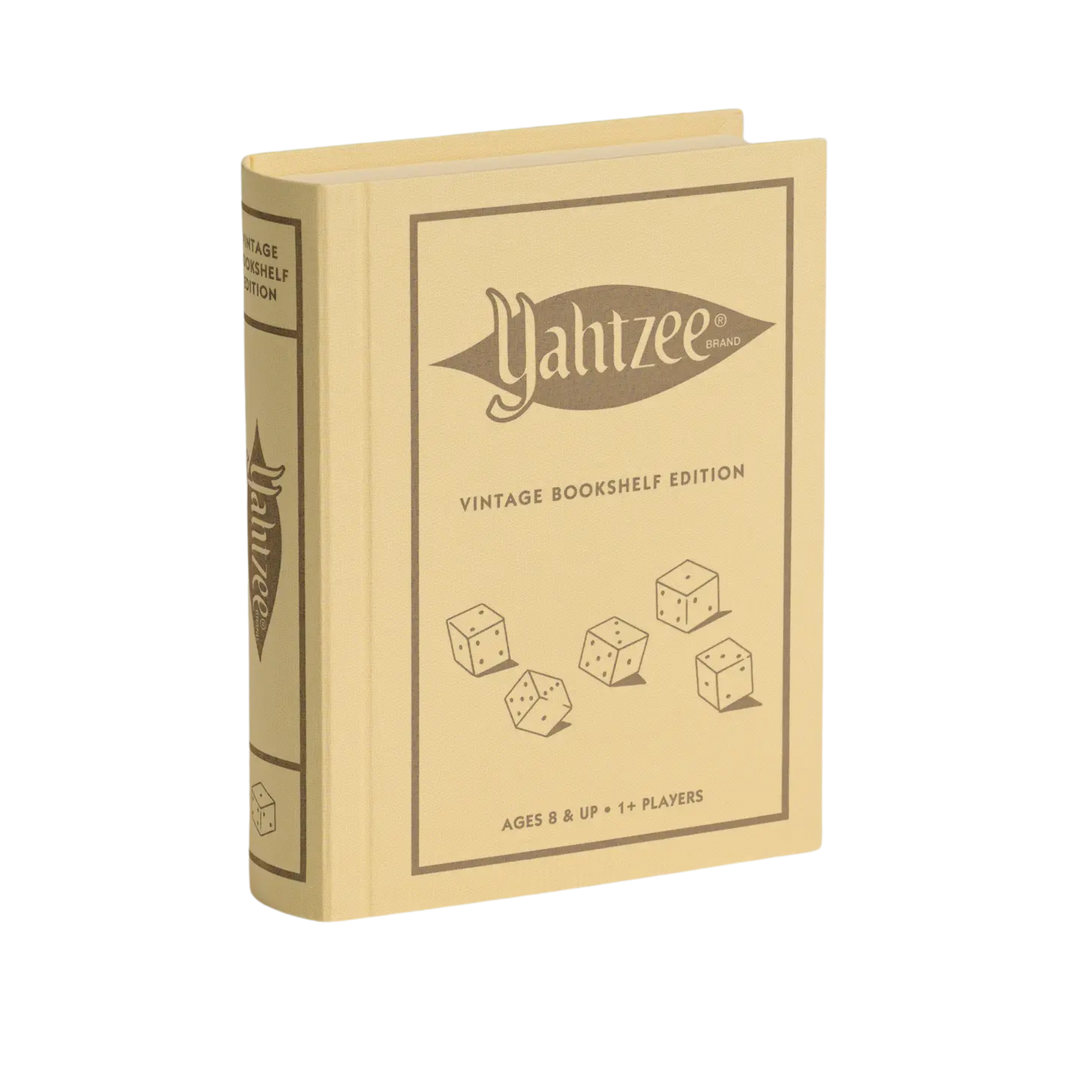 Yahtzee Vintage Bookshelf Edition
