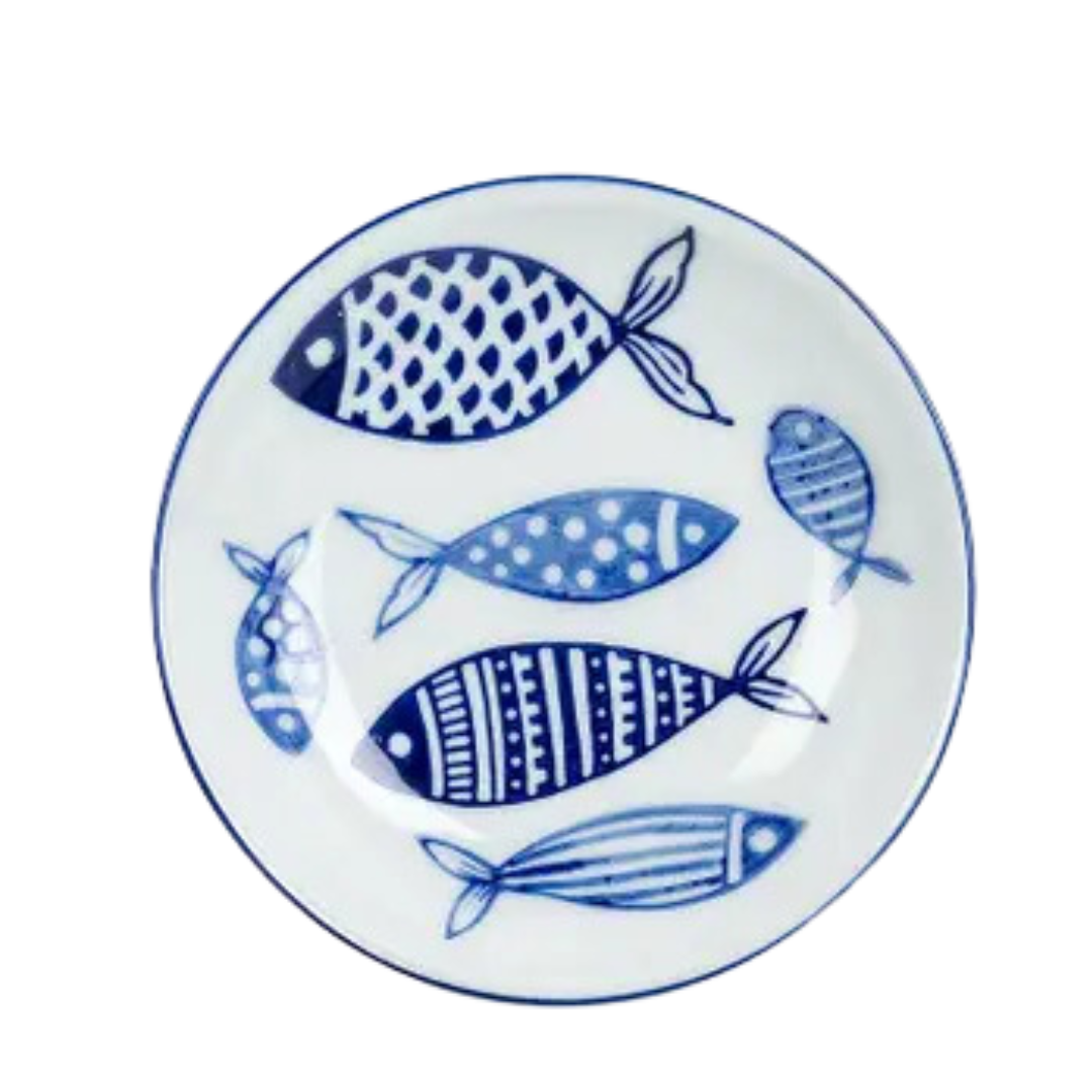 Multi Fish Rd Shallow Dish