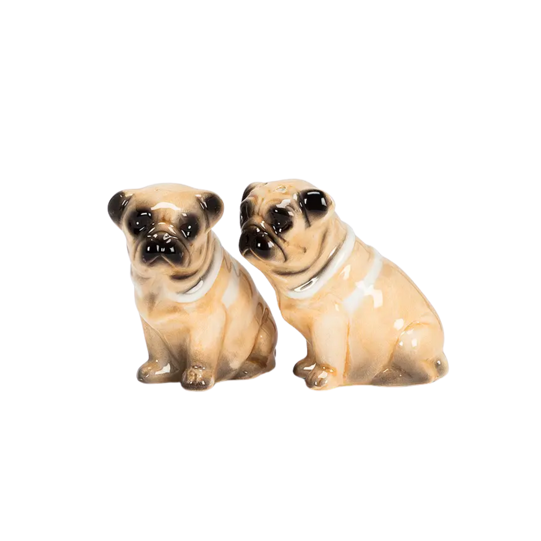 Pug Dog Salt & Pepper