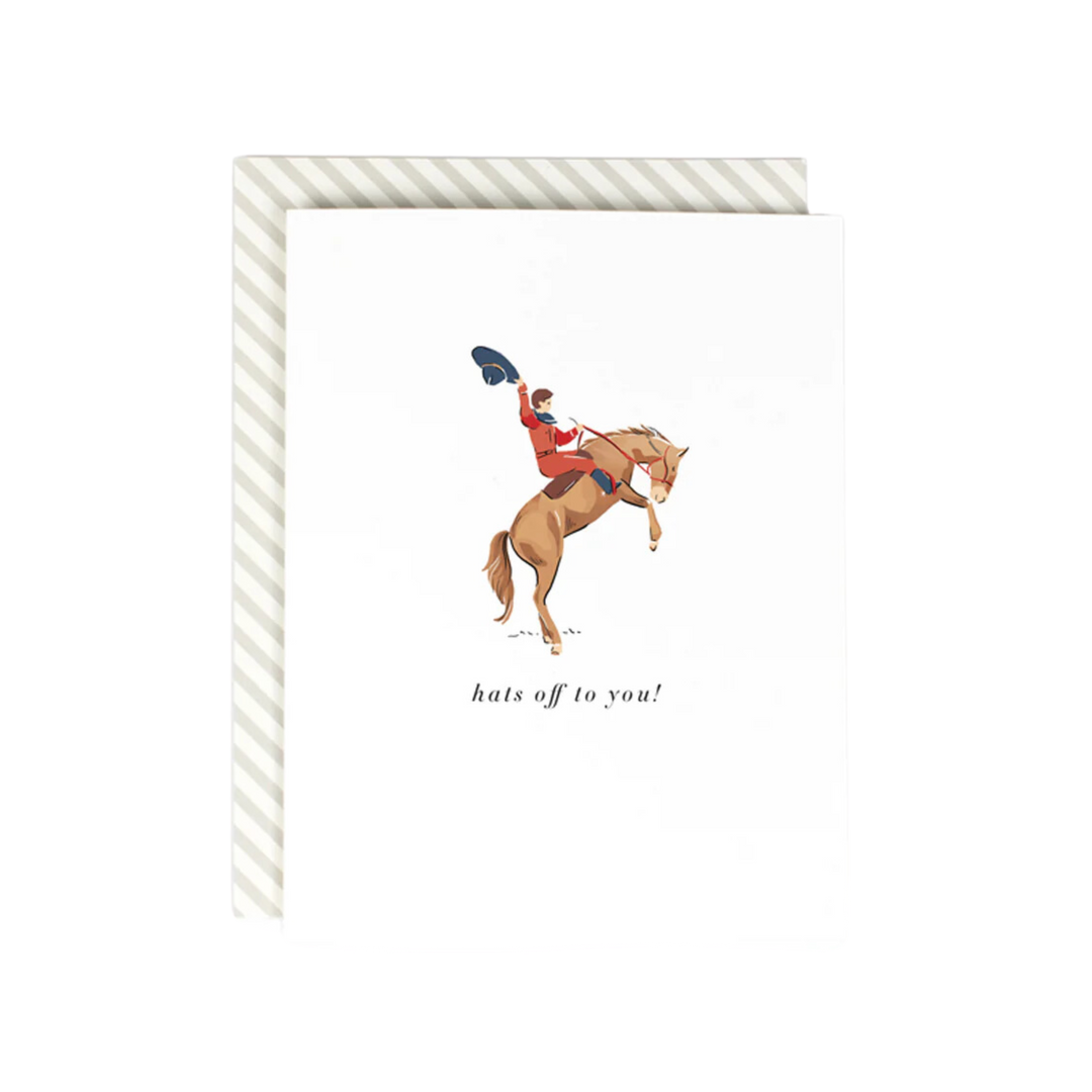 Hats Off To You Card