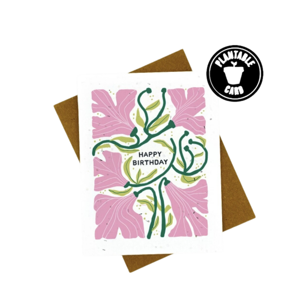 Deco Birthday Plantable Card