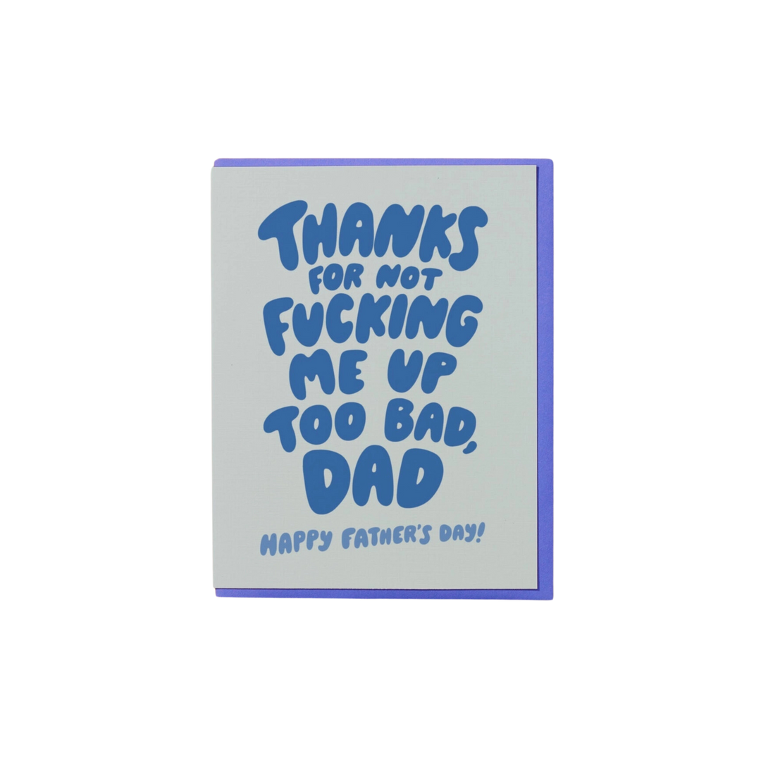 Thanks Dad Father's Day Card