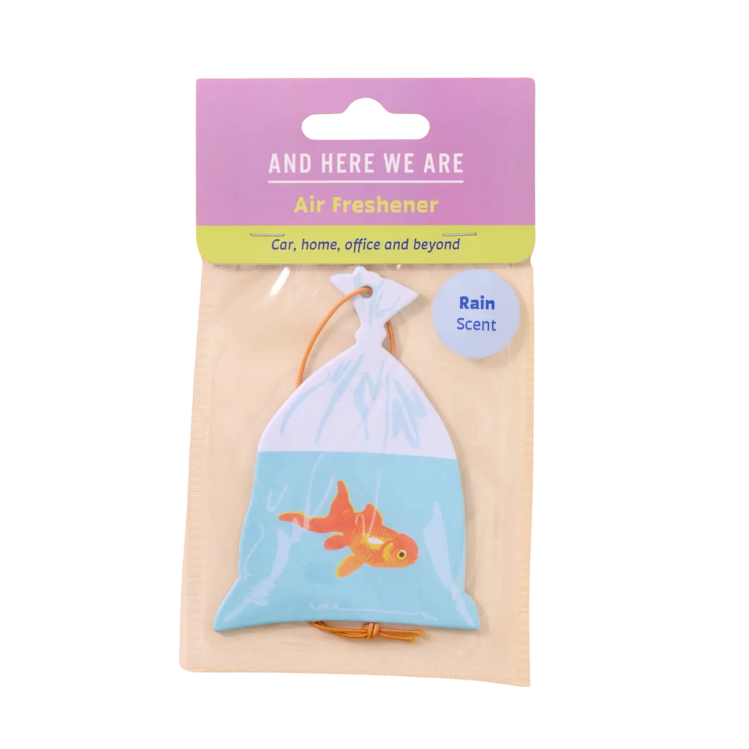 Goldfish in A Bag Air Freshener - Rain Scent