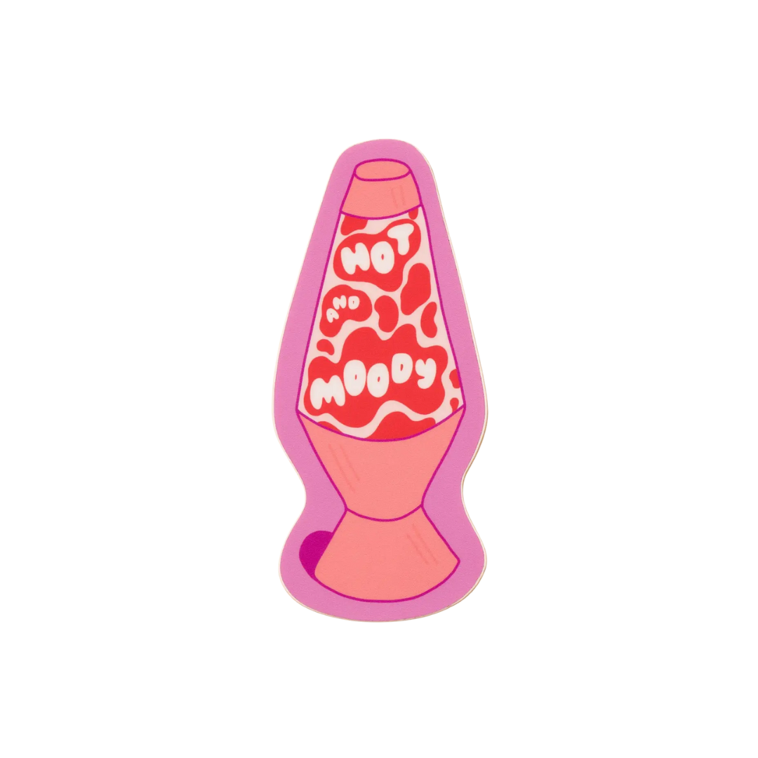 Hot & Moody Vinyl Sticker