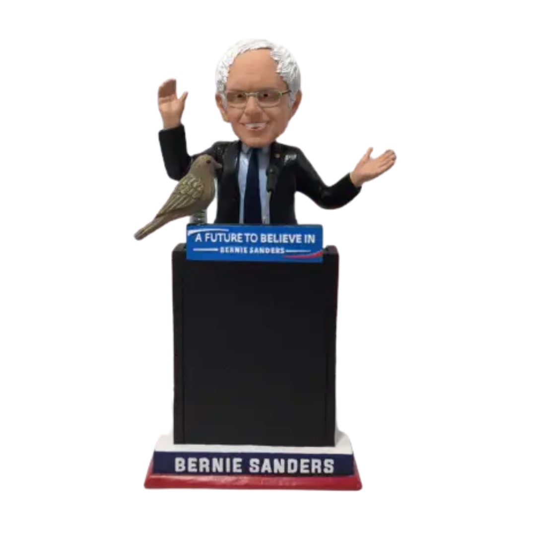 Bernie Sanders Bird Podium Bobblehead
