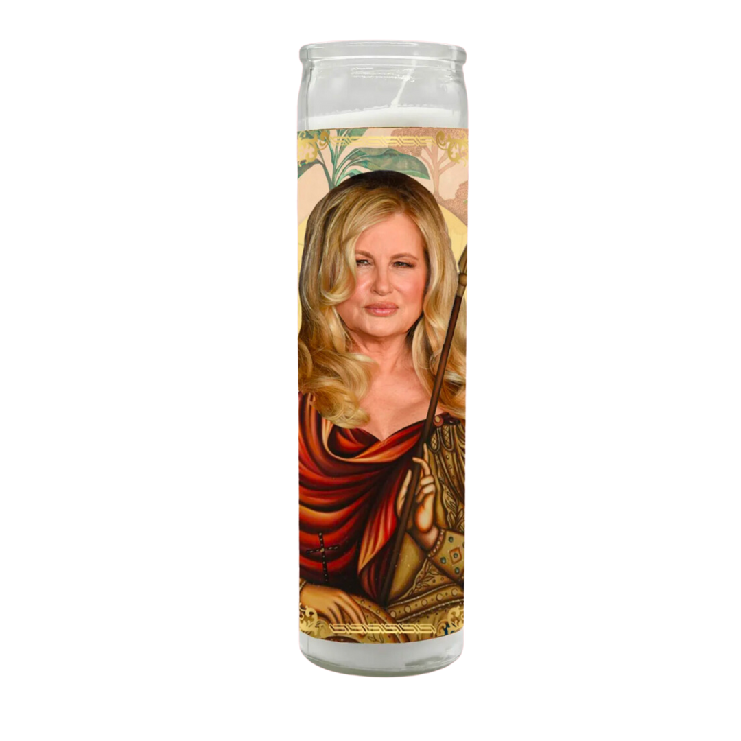 Saint Queen of White Lotus (Jennifer Coolidge) Candle