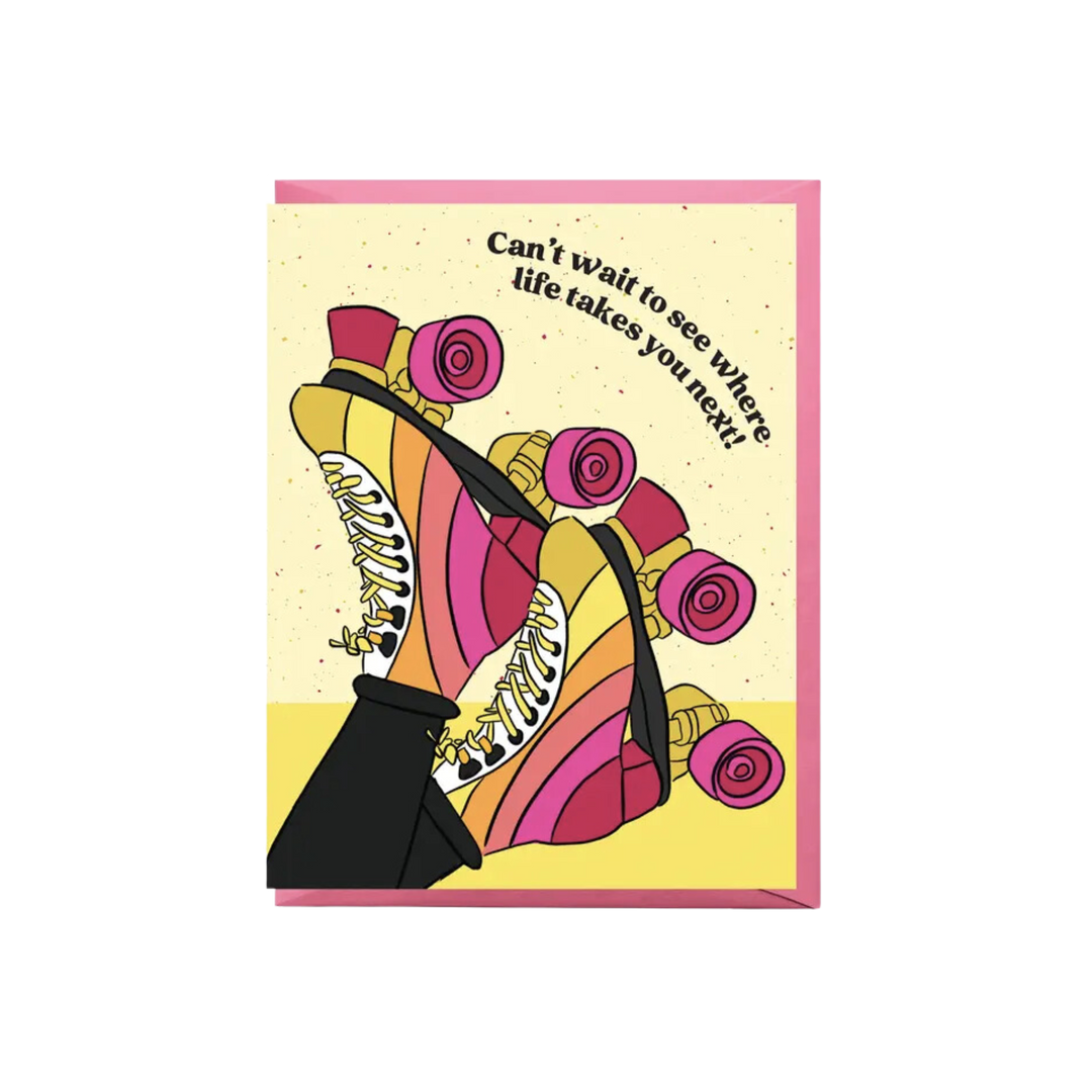 Graduation Skates Card