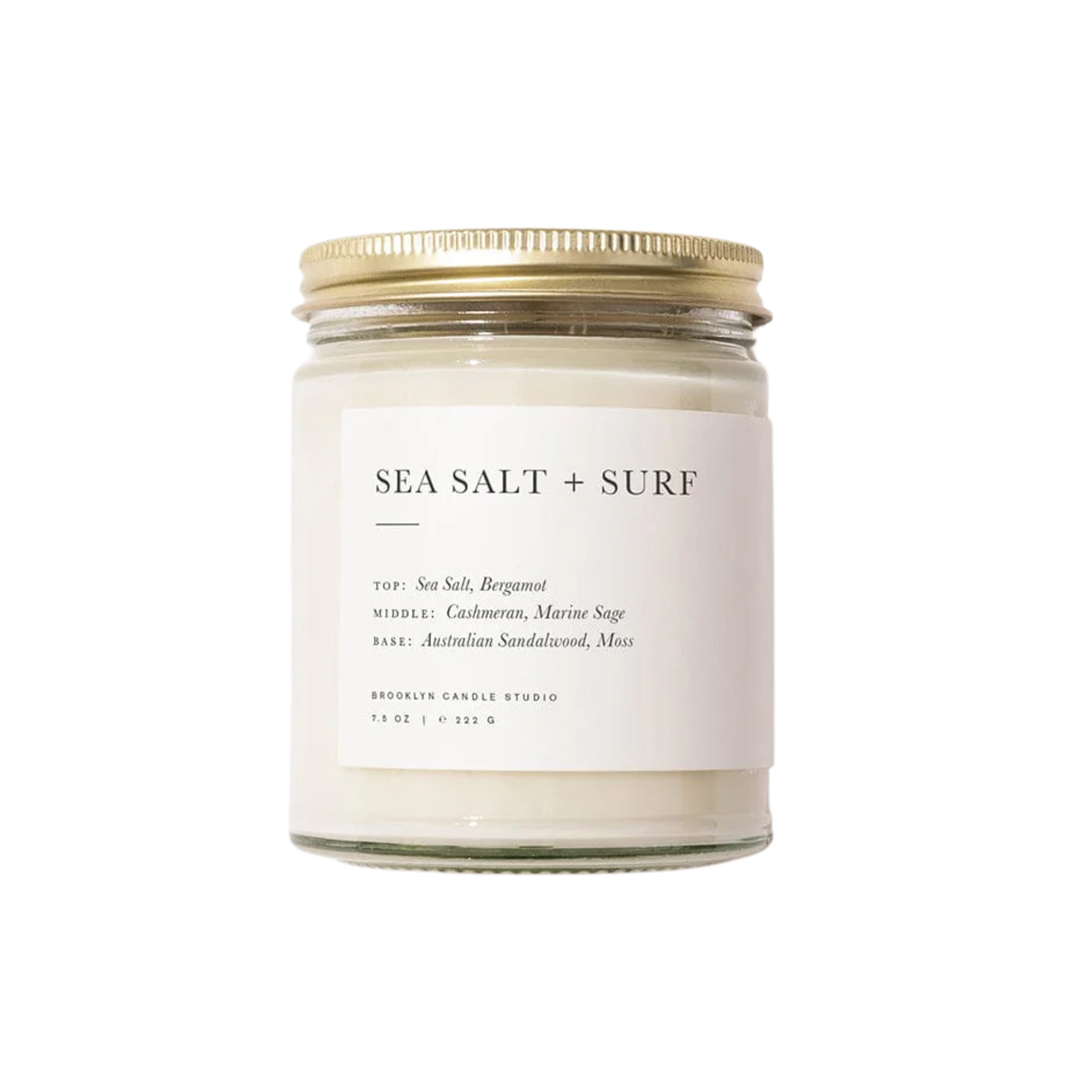 Sea Salt + Surf Jar Candle