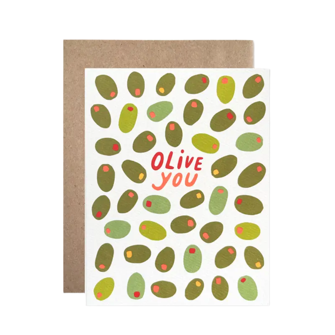 Olive You Card