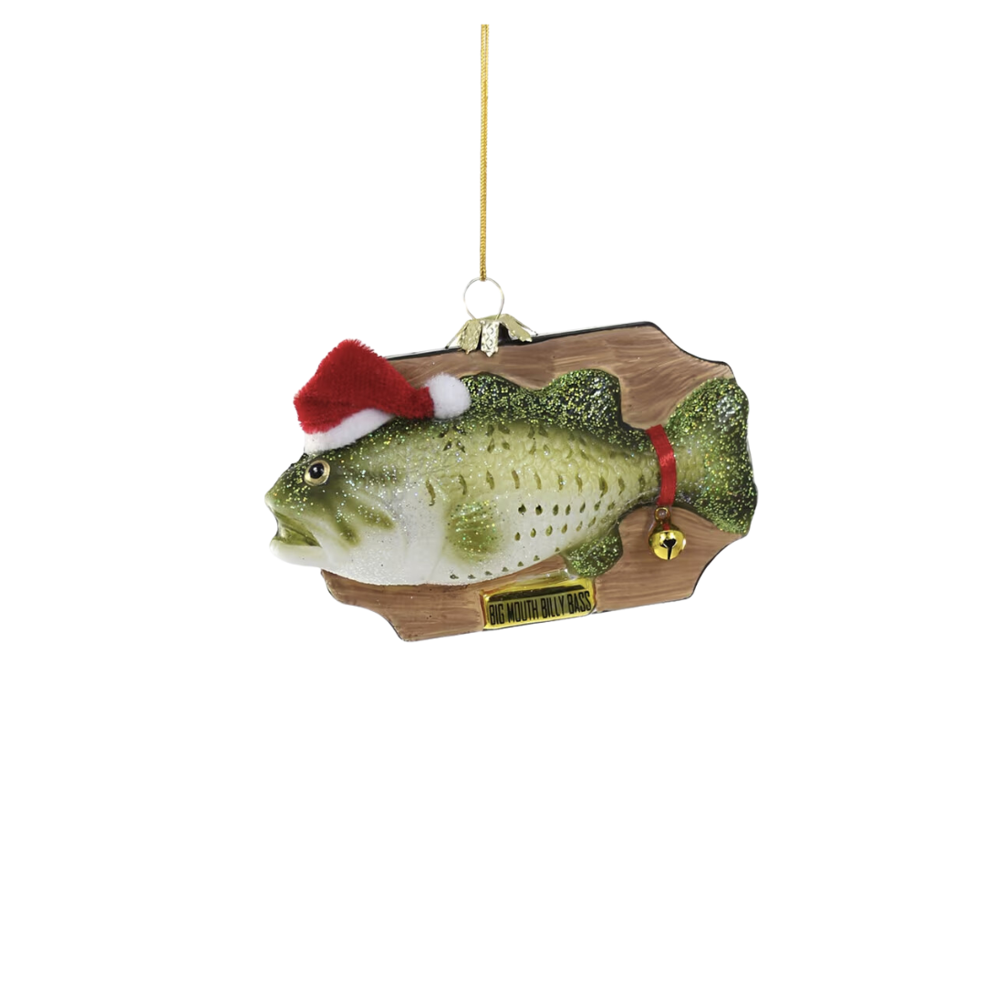 Caroling Fish Ornament