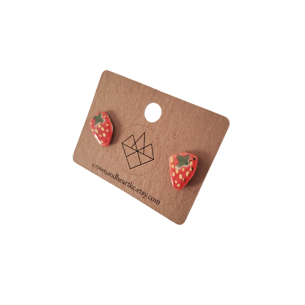 Strawberry Studs