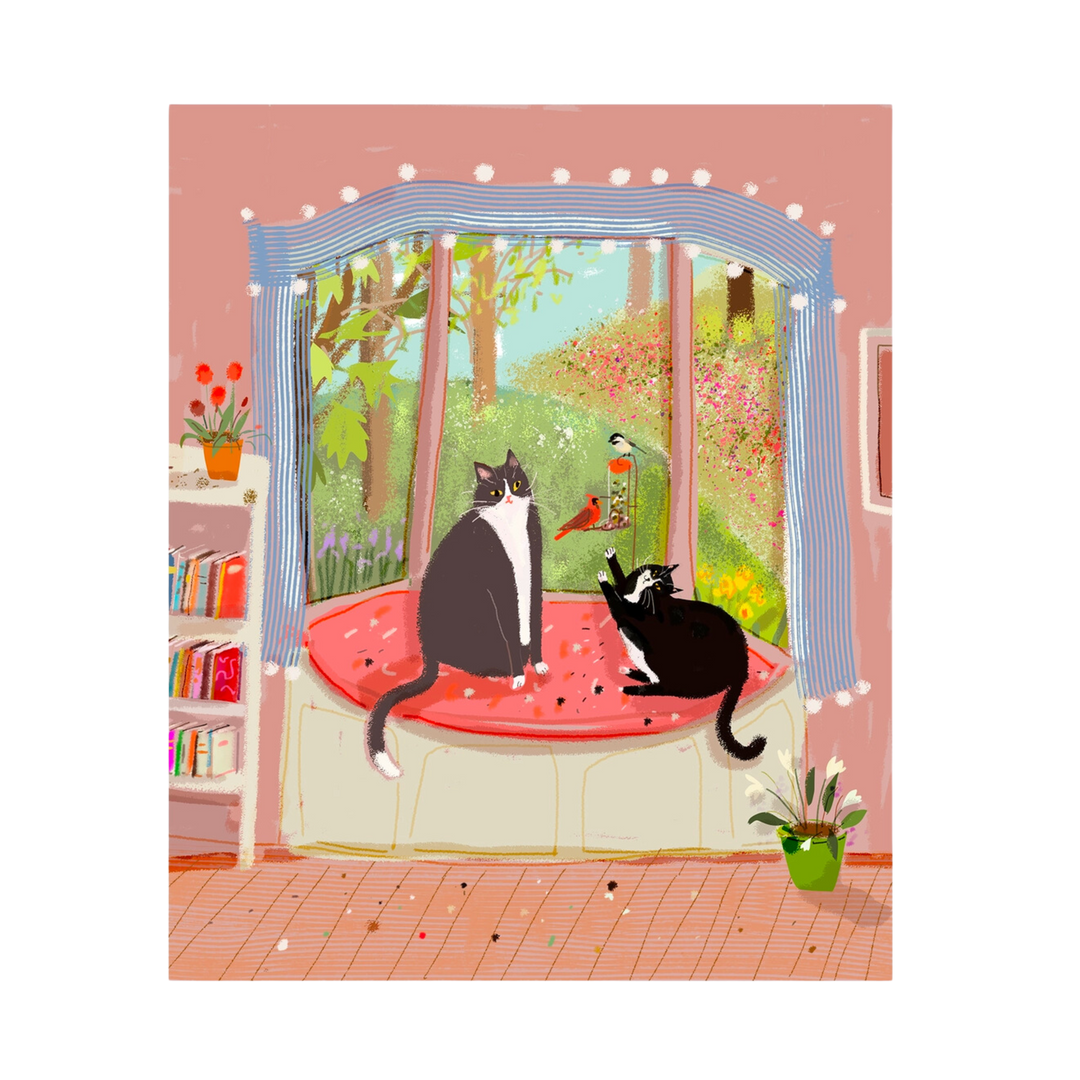 The Birdwatchers Art Print