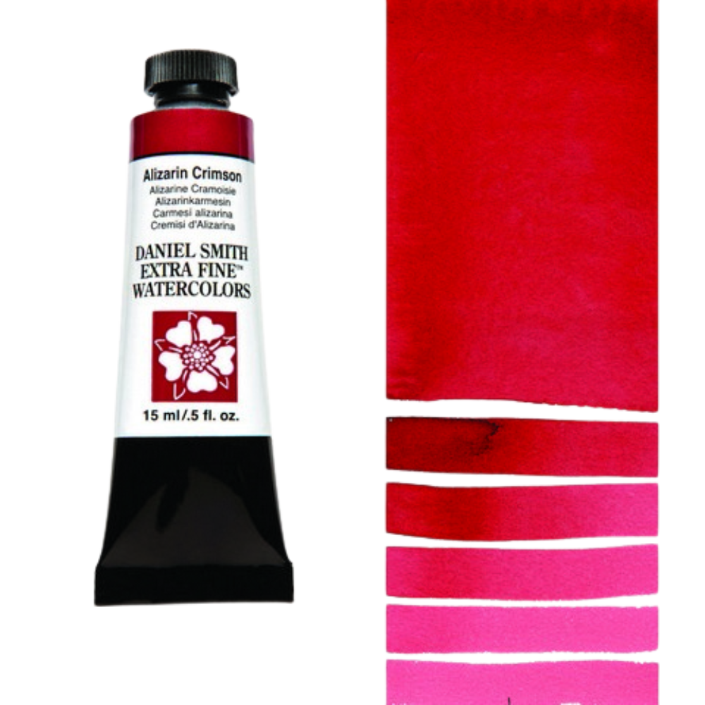 Alizarin Crimson Daniel Smith Extra Fine Watercolor Tube 15ml