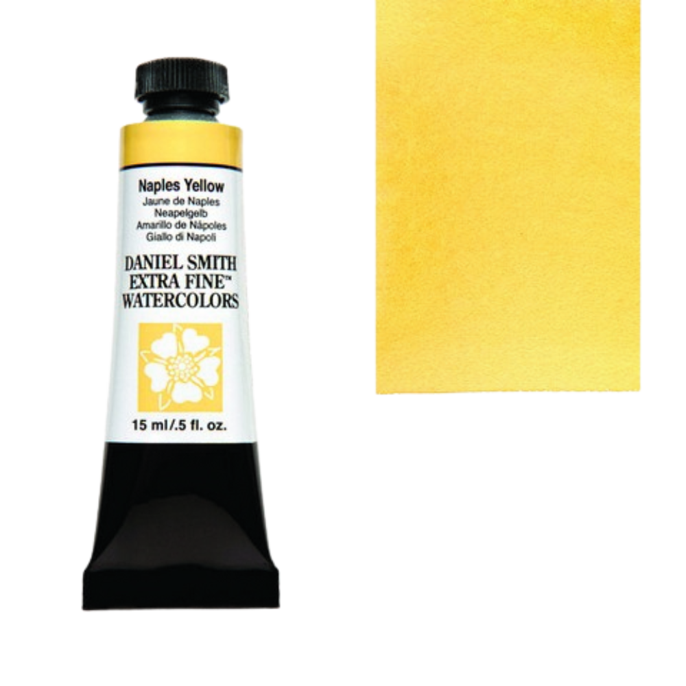 Naples Yellow Daniel Smith Extra Fine Watercolor Tube 15ml