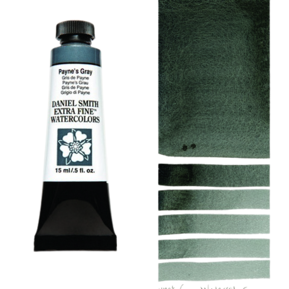 Paynes Gray Daniel Smith Extra Fine Watercolor Tube 15ml