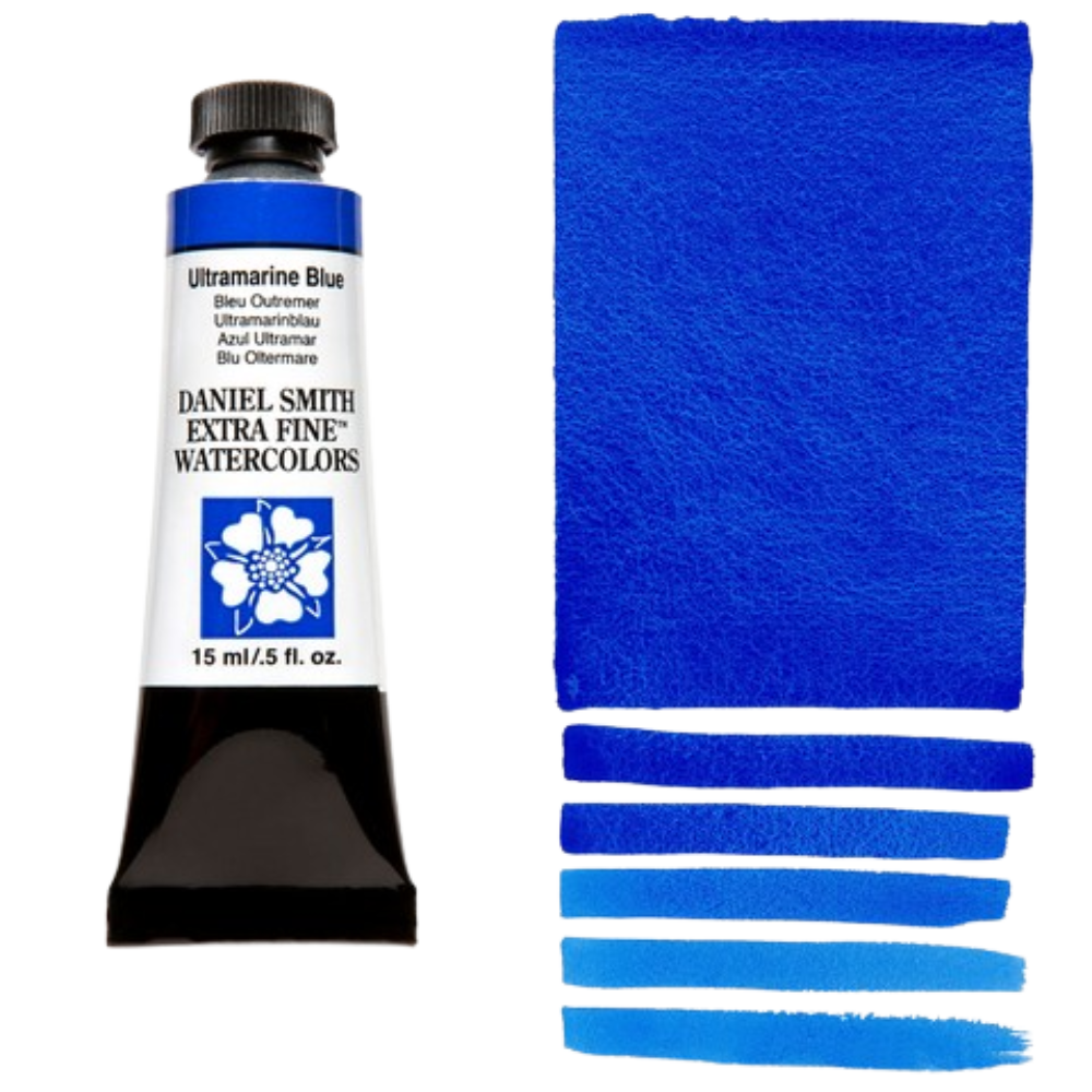 Ultramarine Blue Daniel Smith Extra Fine Watercolor Tube 15ml