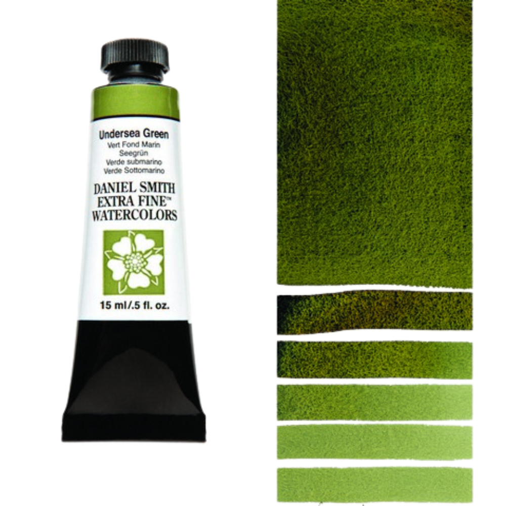 Undersea Green Daniel Smith Extra Fine Watercolor Tube 15ml