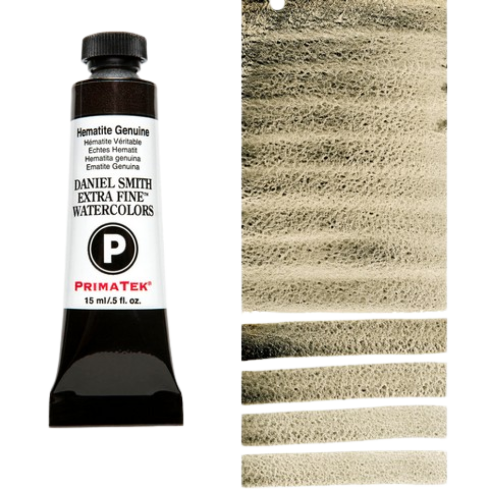 Primatek Hematite Genuine Daniel Smith Extra Fine Watercolor Tube 15ml