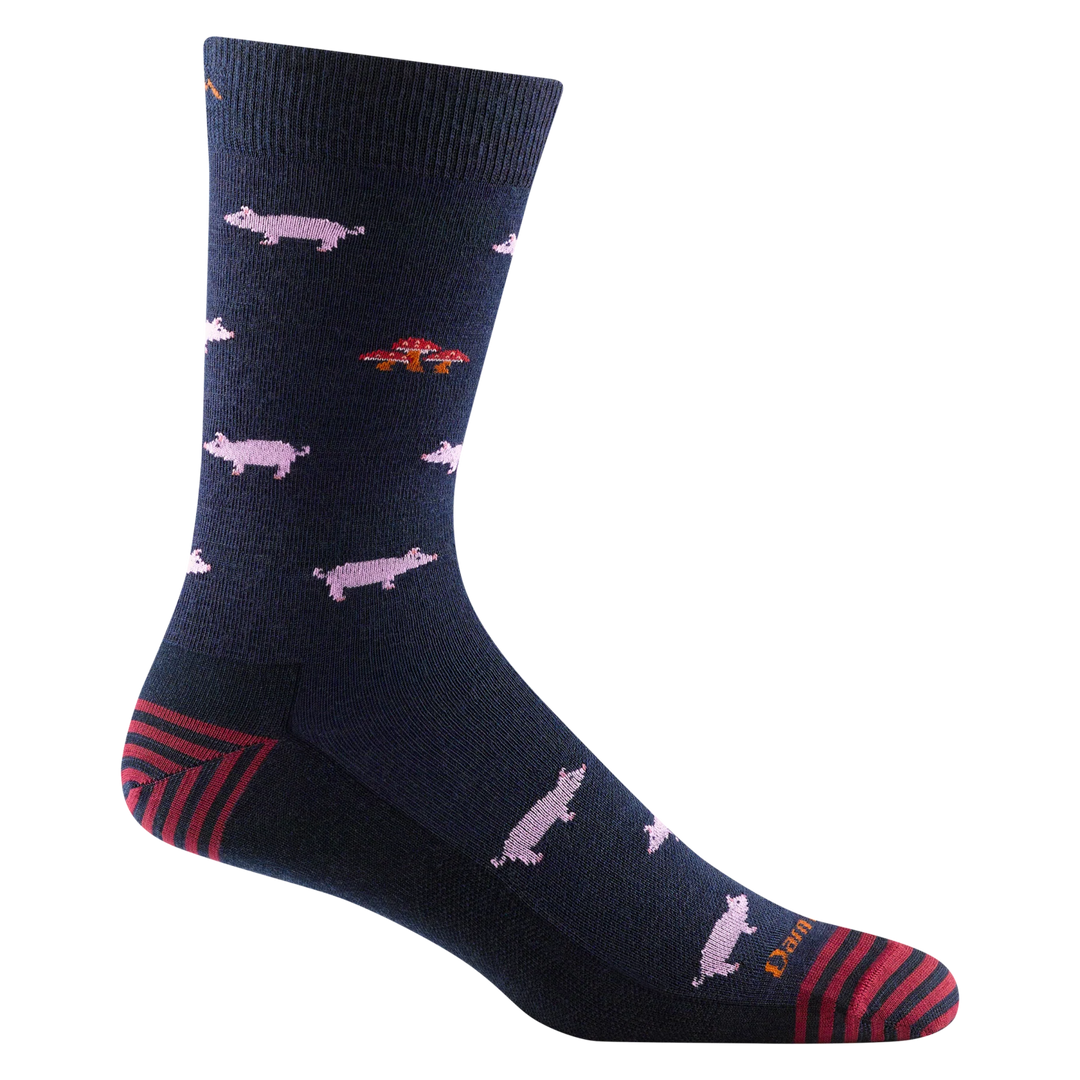 Men's Truffle Hog Crew Lightweight Lifestyle Sock