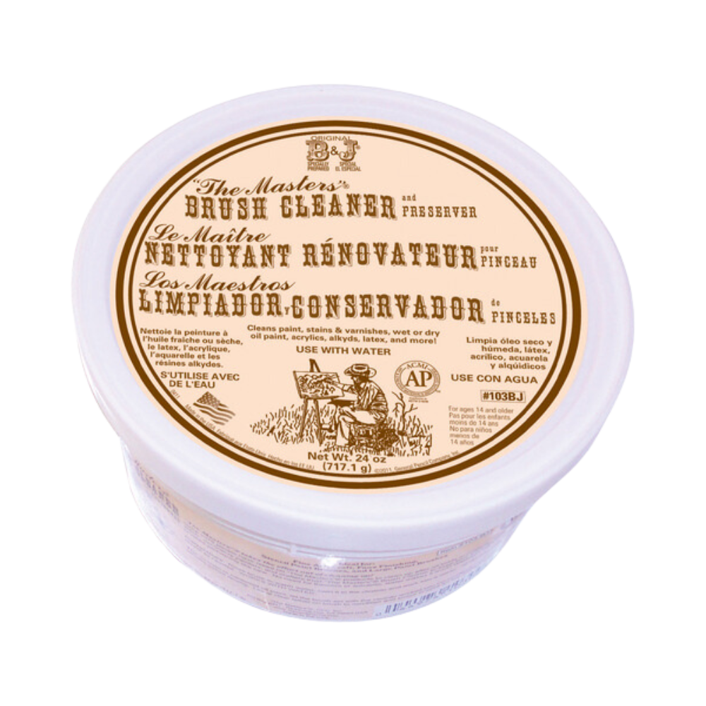 General Pencil Master Brush Cleaner Tub 24oz