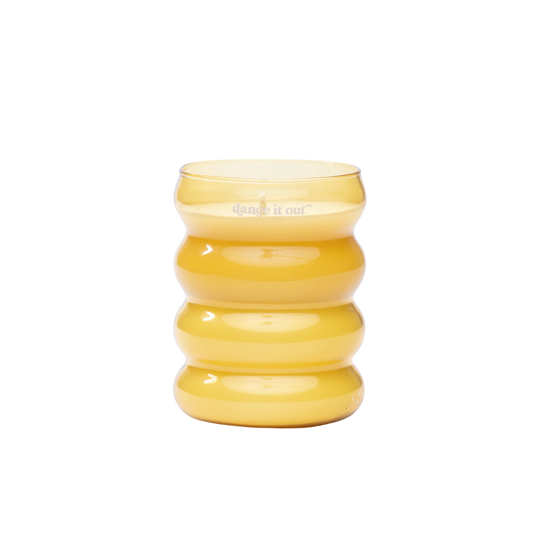 Dance It Out 9 Oz Soy Candle - Yellow