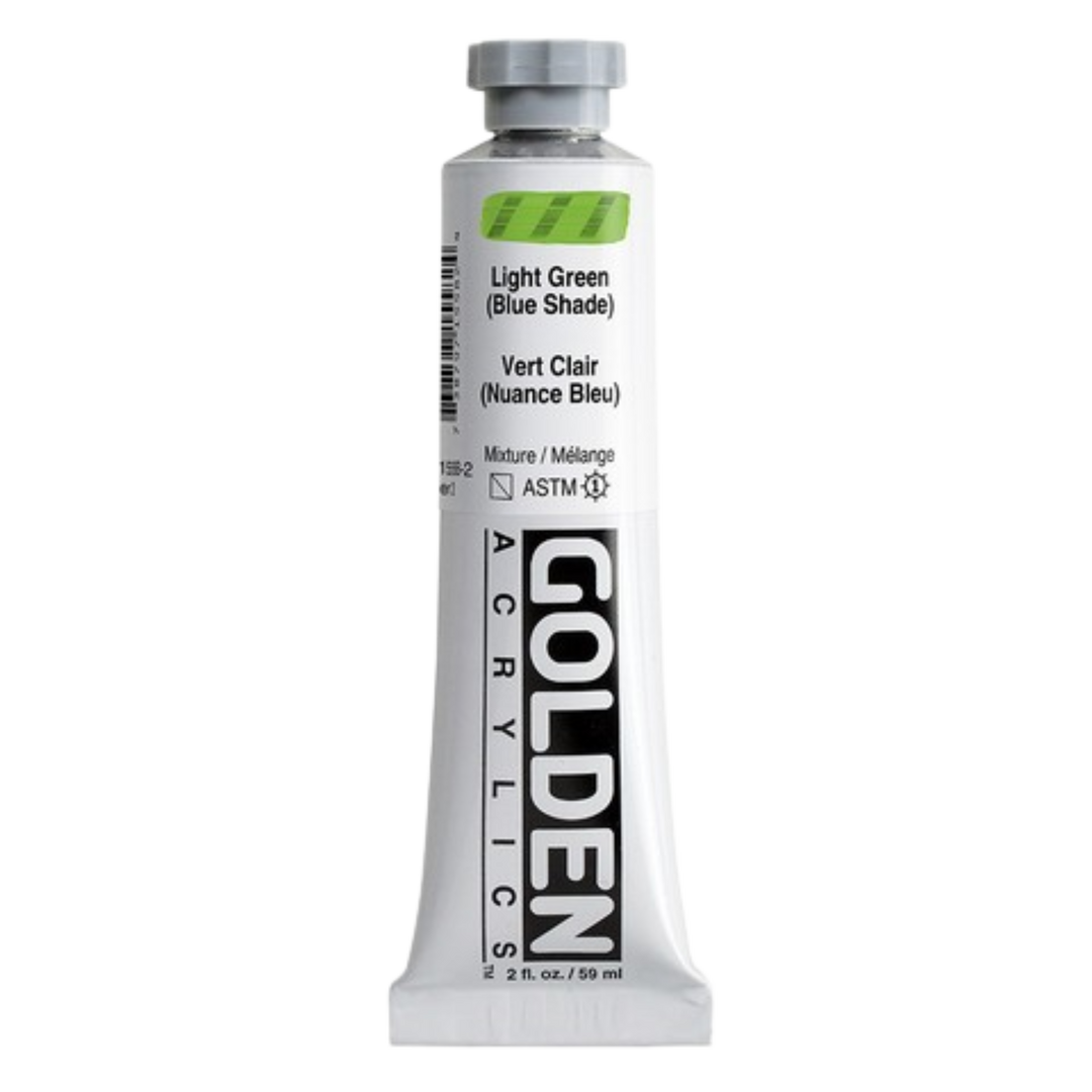 Heavy Body Acrylic 2oz Light Green Blue Shade