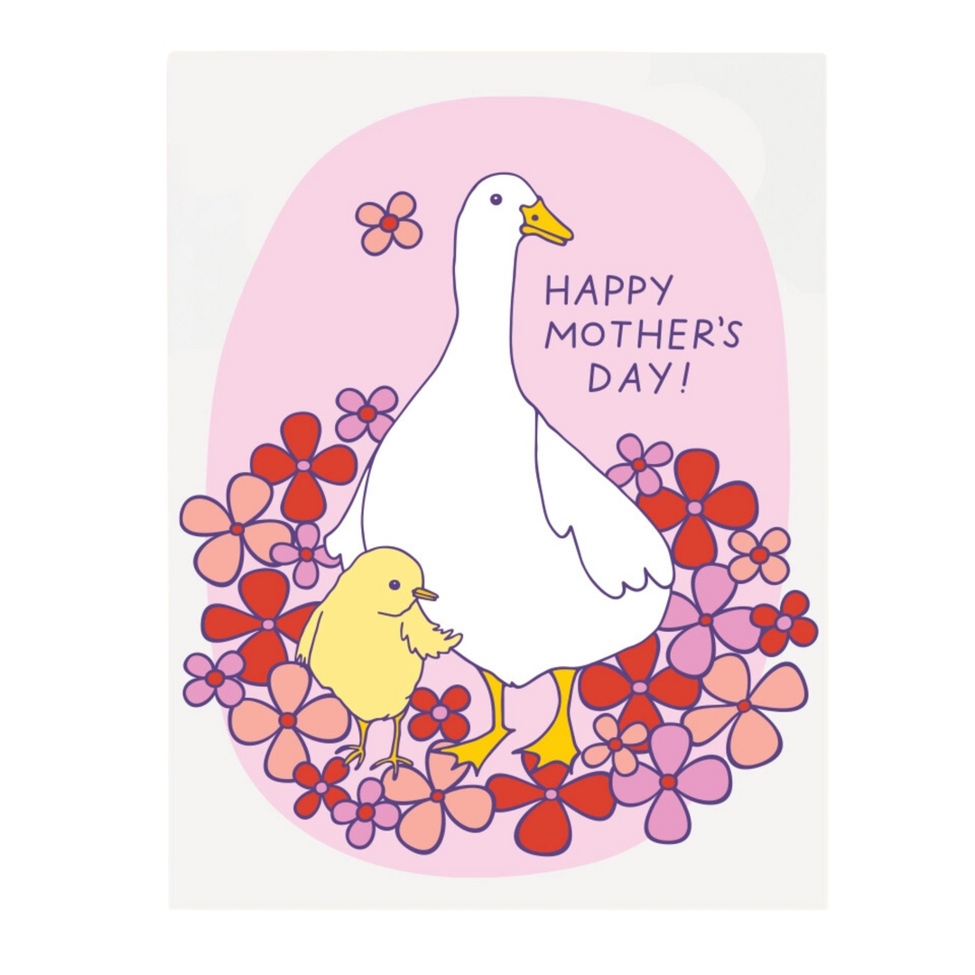 Mother's Day Cute Ducks Greeting Card