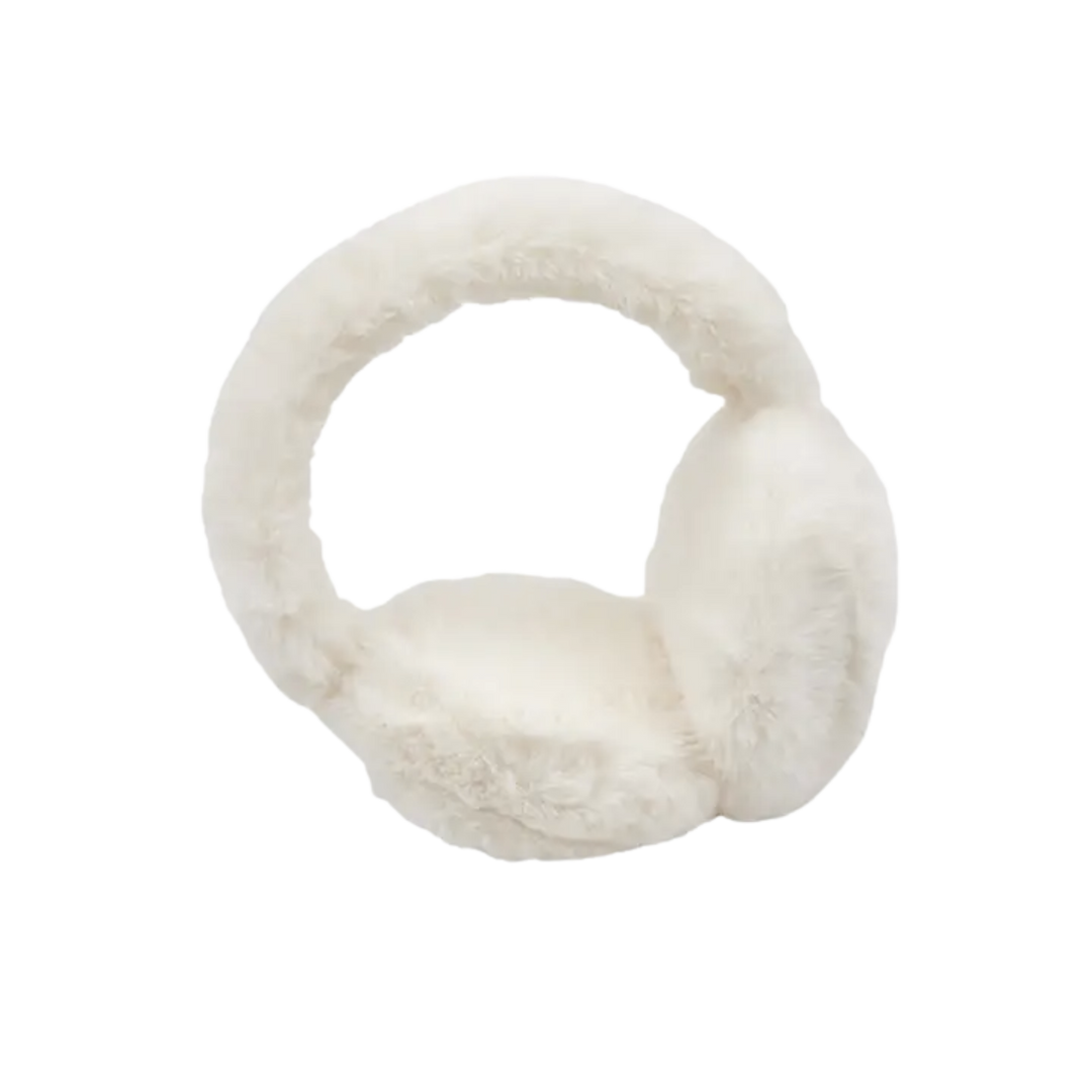 C.C Faux Fur Must Have Winter Warm Earmuff- Ivory