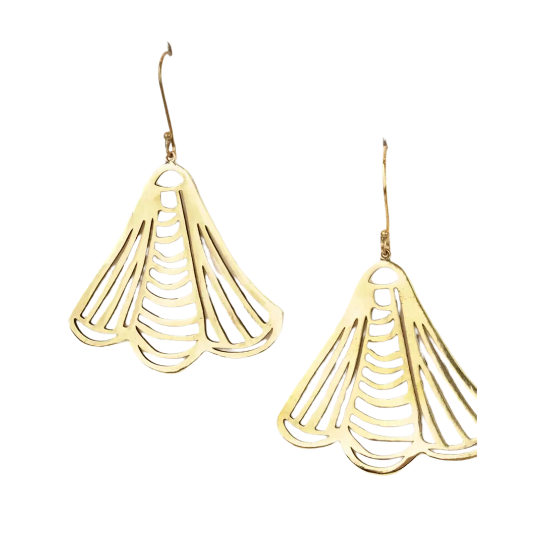Josie Brass Earrings
