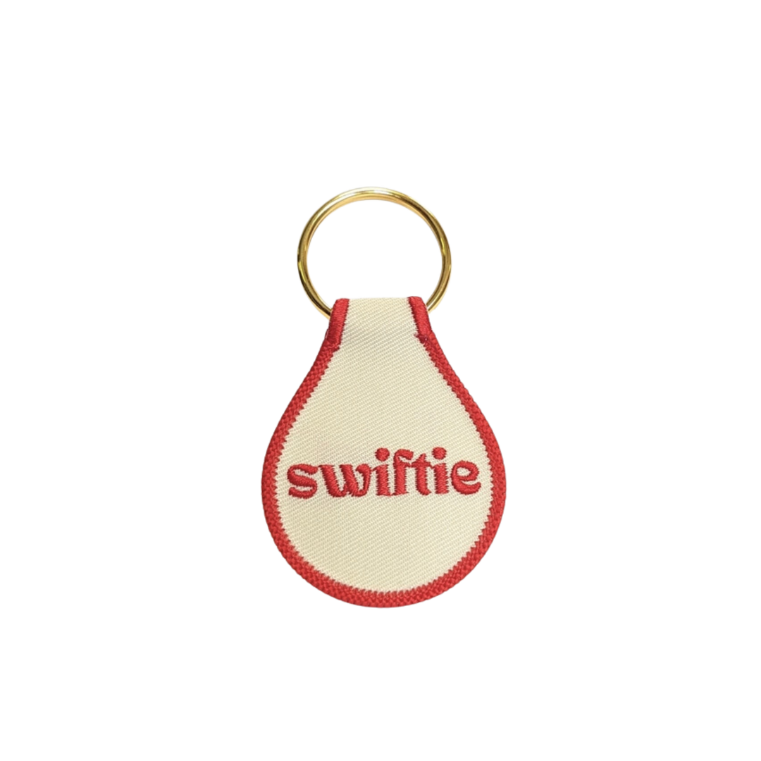 Swiftie Embroidered Key Tag
