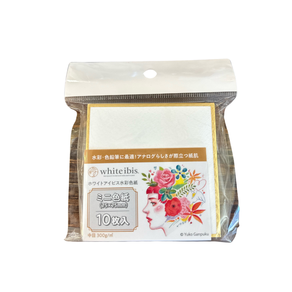 IBIS Shikishi Board Mini White 3x3" 10 Pack