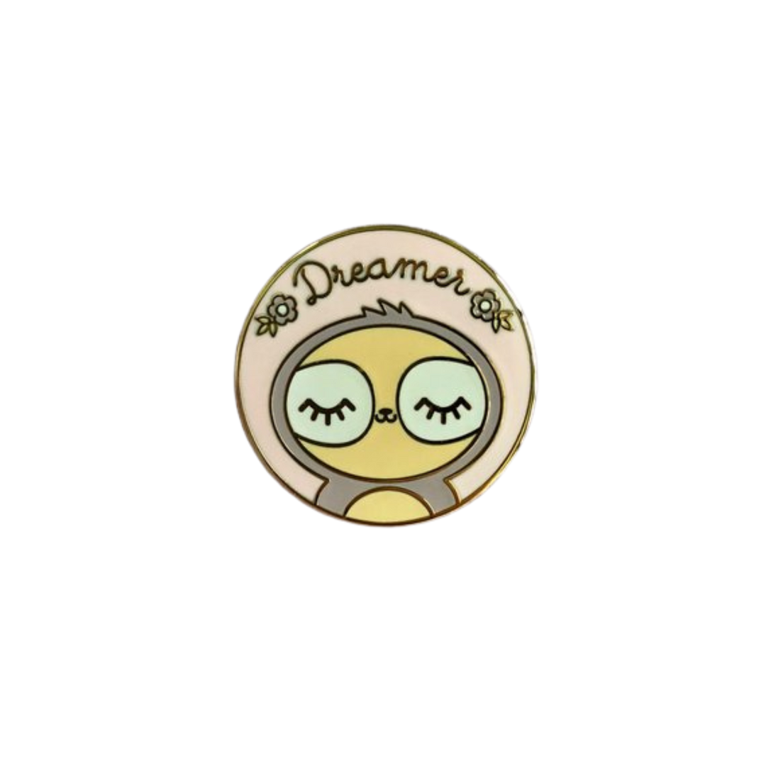 Dreamer Sloth Pin