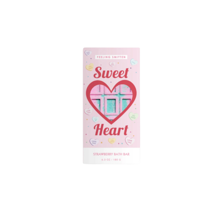 Valentine's Day Sweet Heart Rainbow Bath Bar