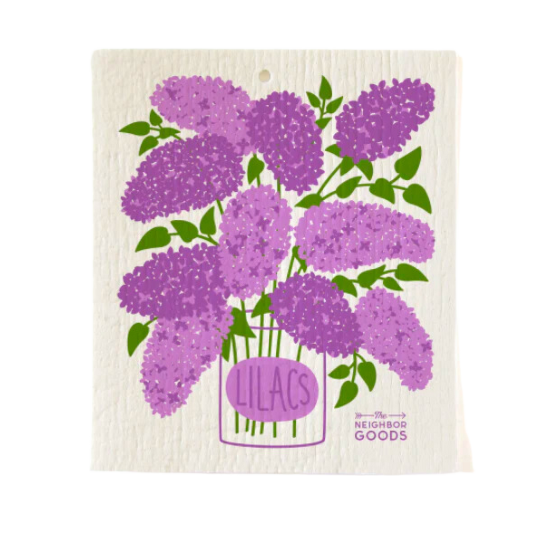 Lilac Sponge Cloth