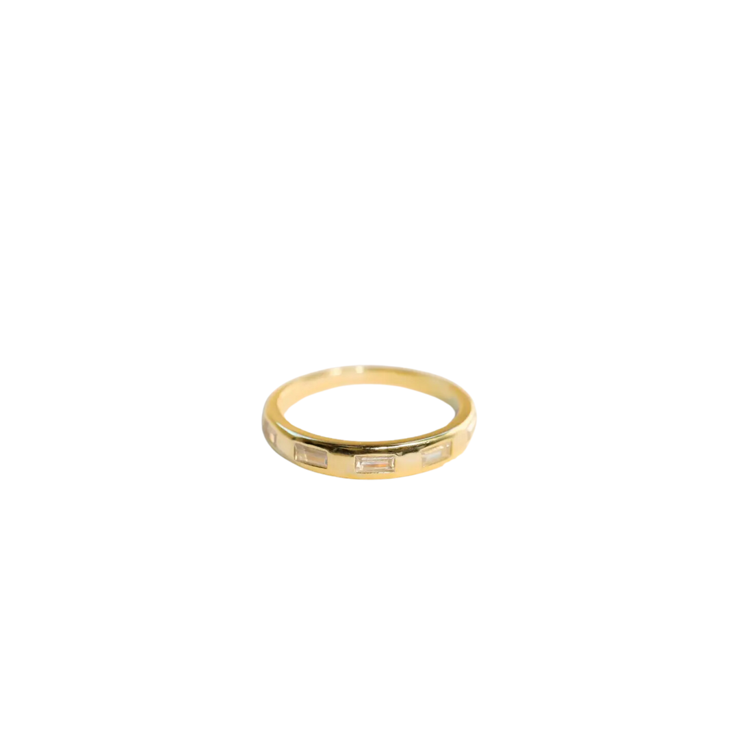 Inset Baguette Ring
