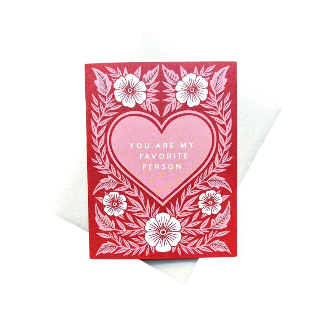 You Are My Favorite Person Card