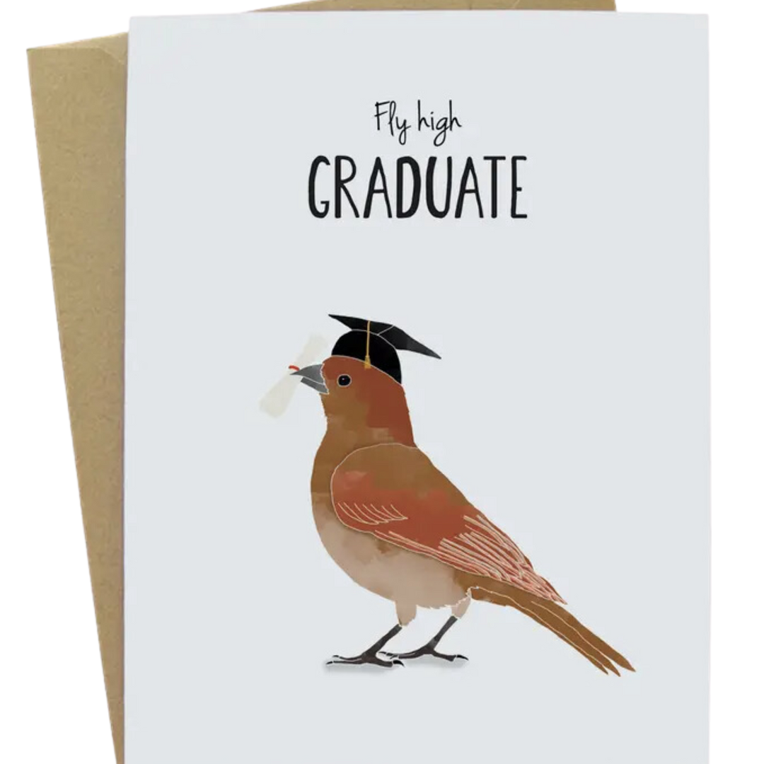 Fly High Graduation Card