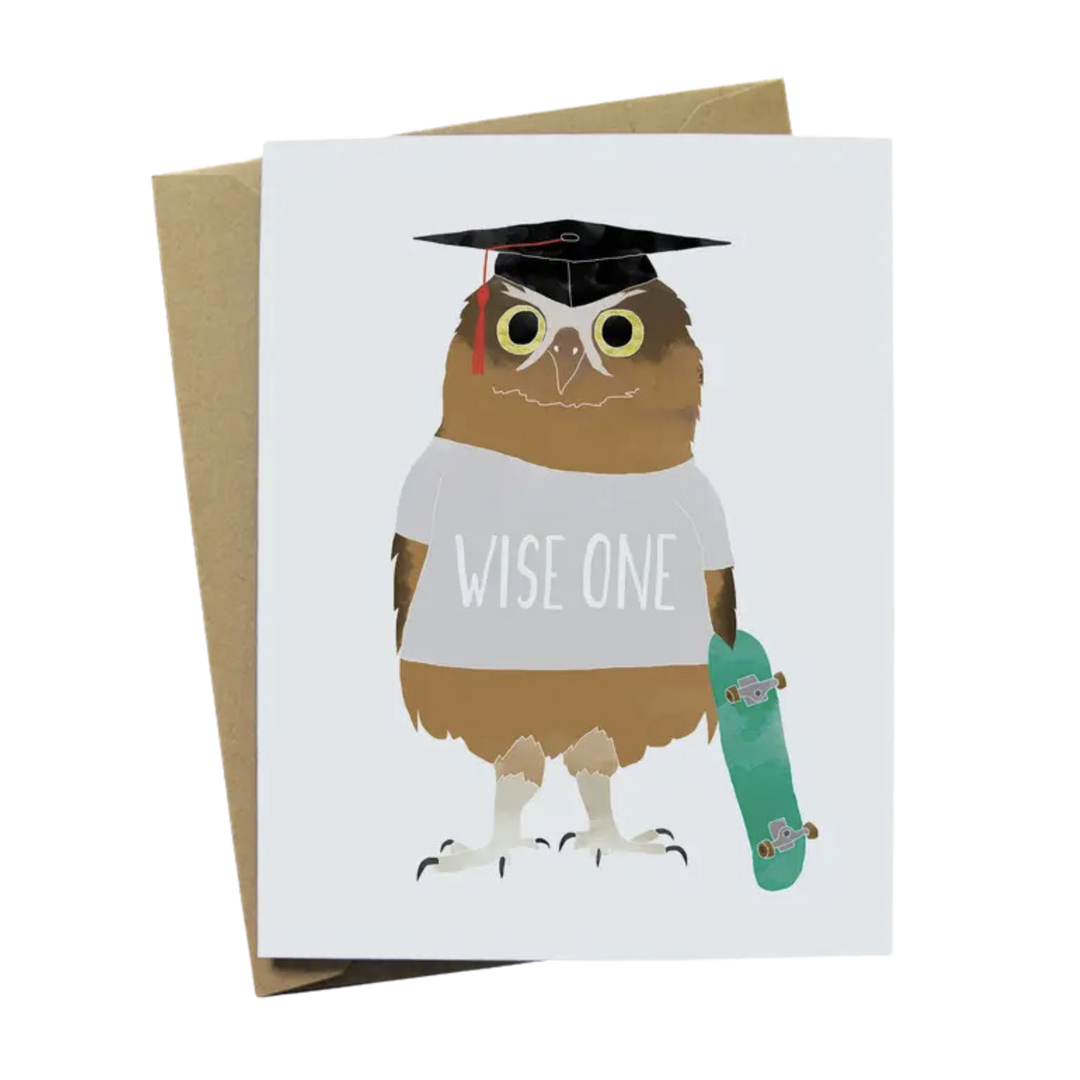 Owl Graduation Card