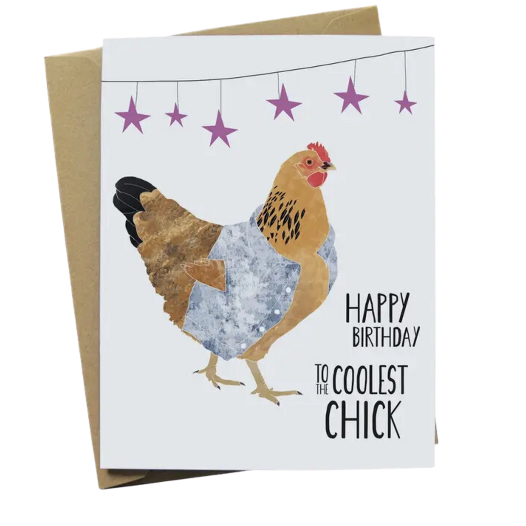 Chicken Birthday Card