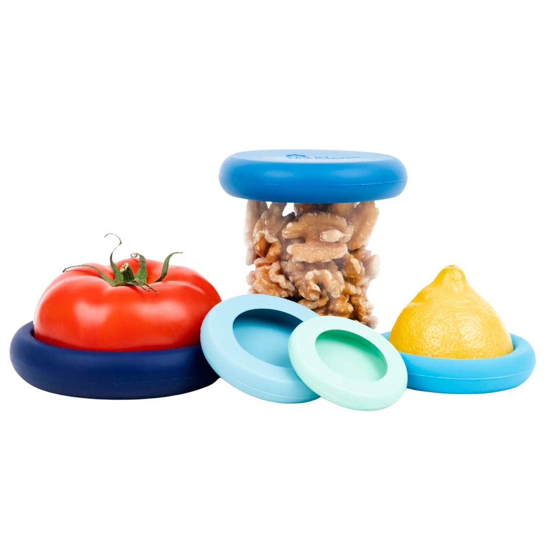 Ice Blue Food Huggers - Set of 5