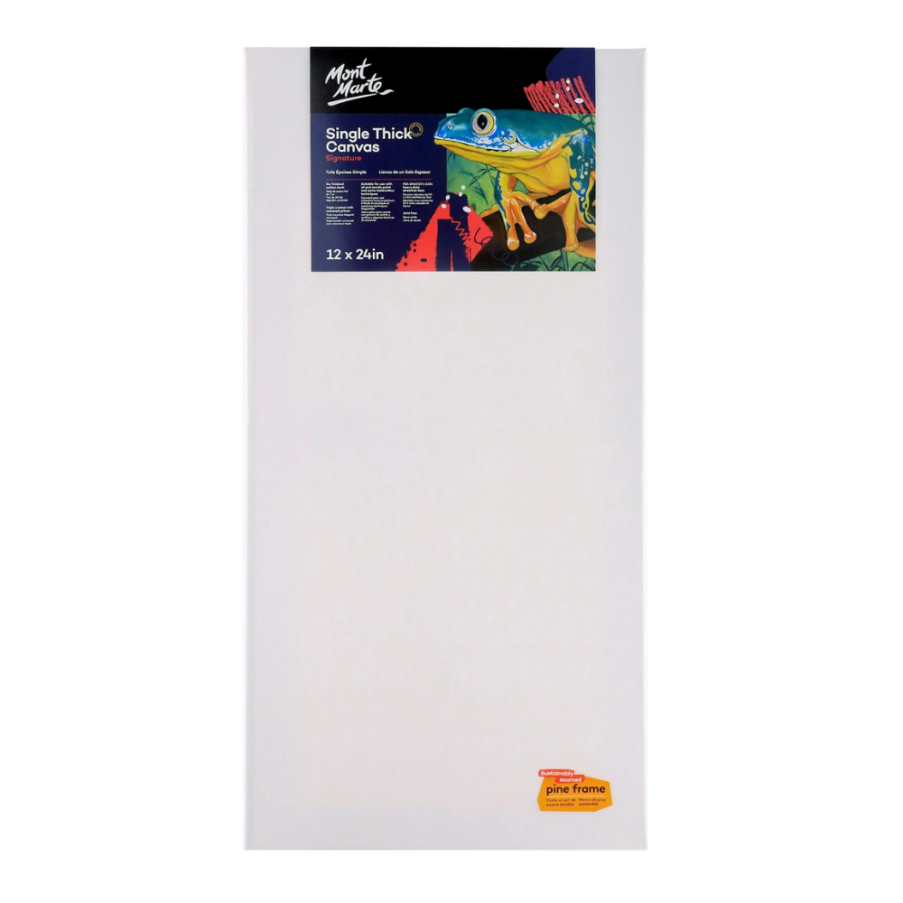 Signature Single Thick Canvas (12in x 24in)