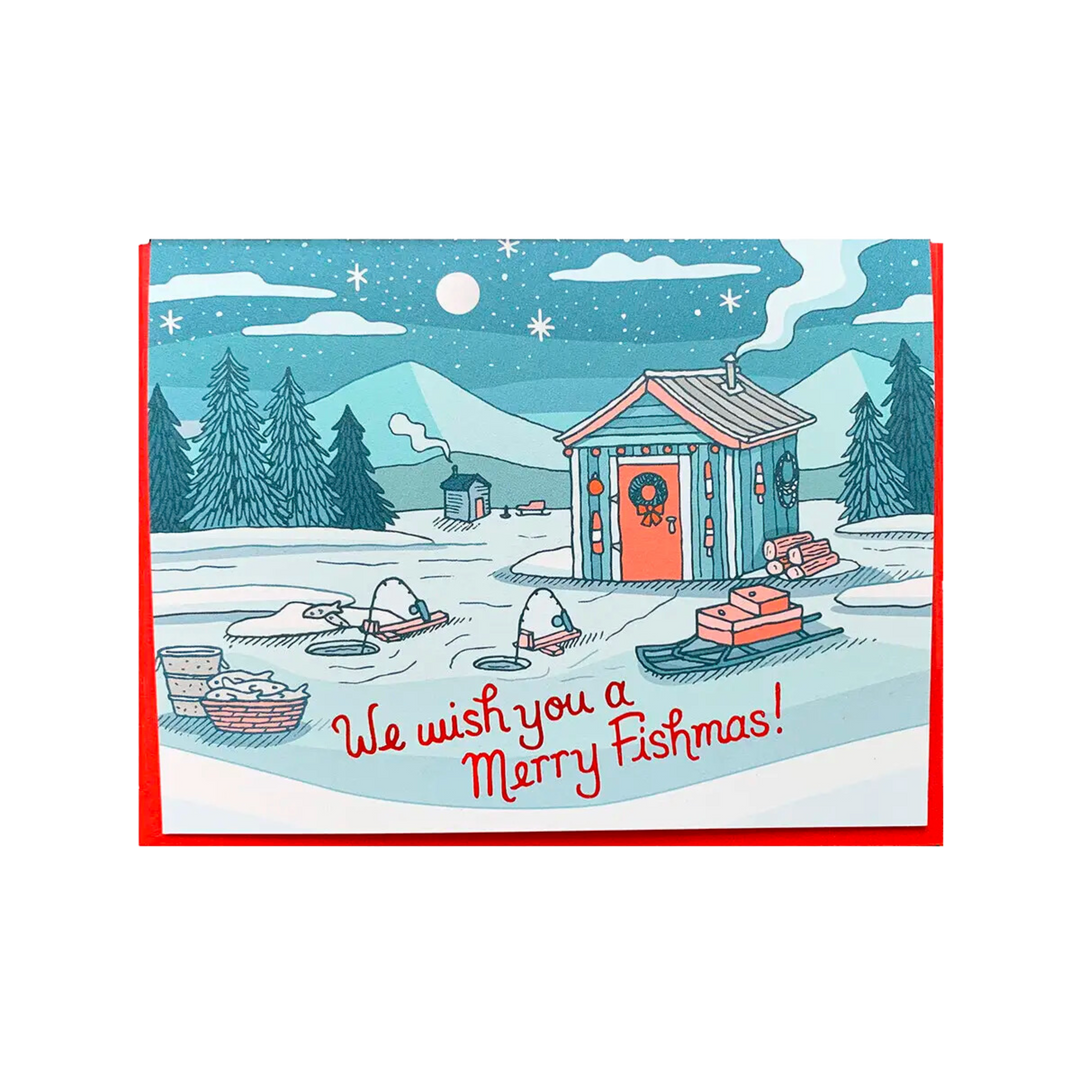 Merry Fishmas Card