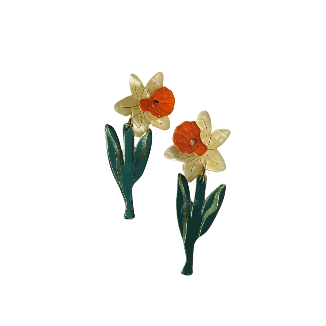 Daffodil Earrings