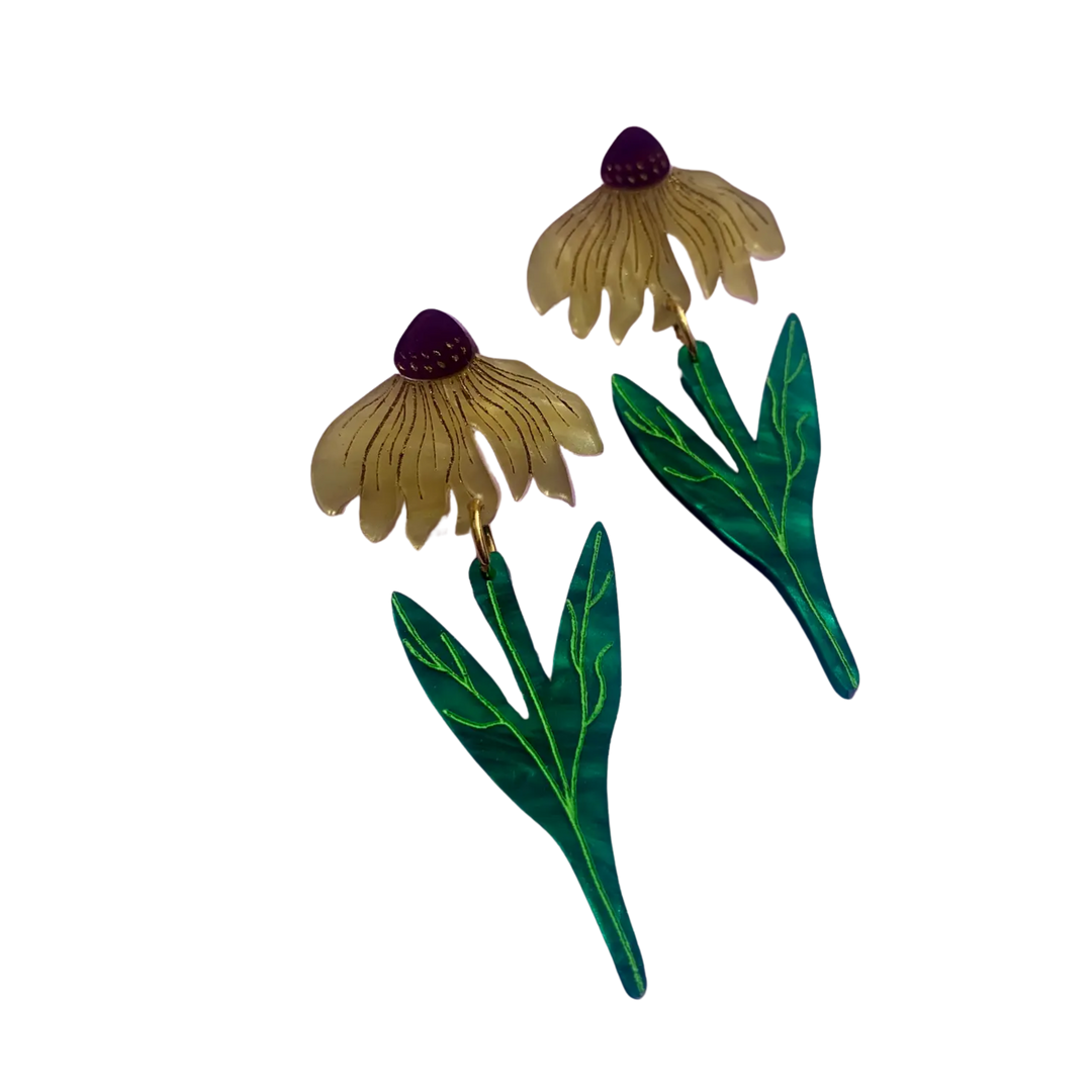 Black Eyed Susan Earrings