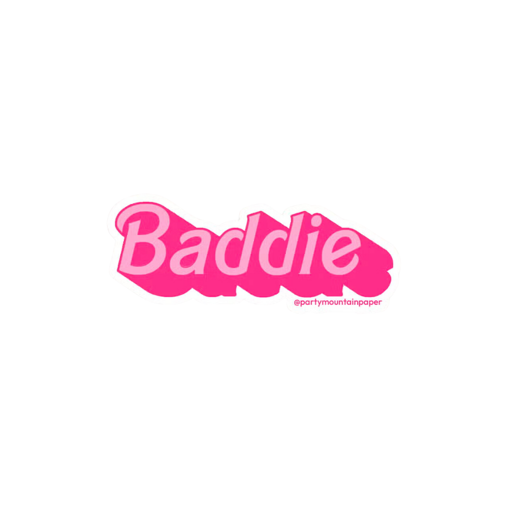 Baddie Sticker