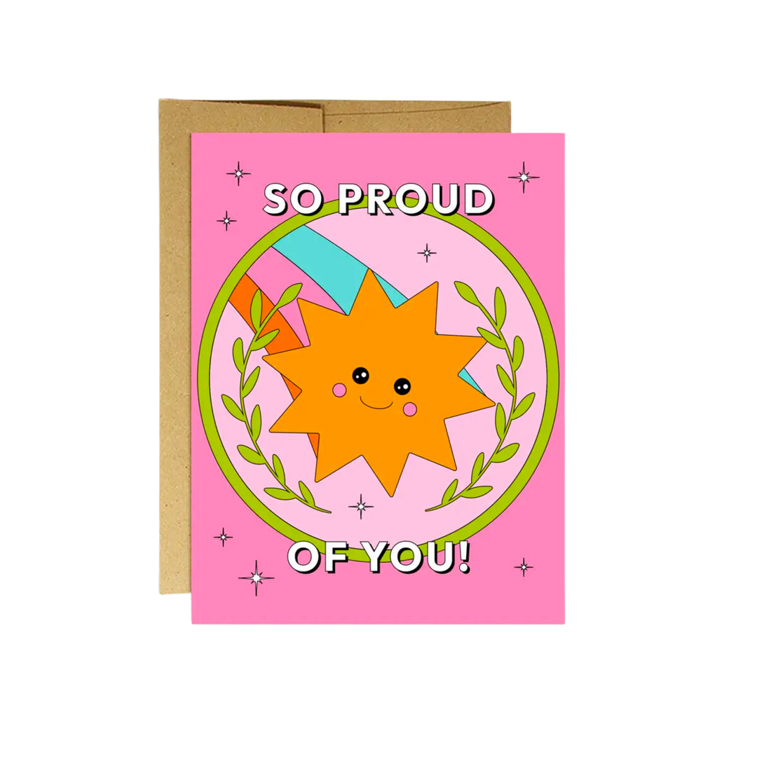 So Proud of You Graduation/Encouragement Card