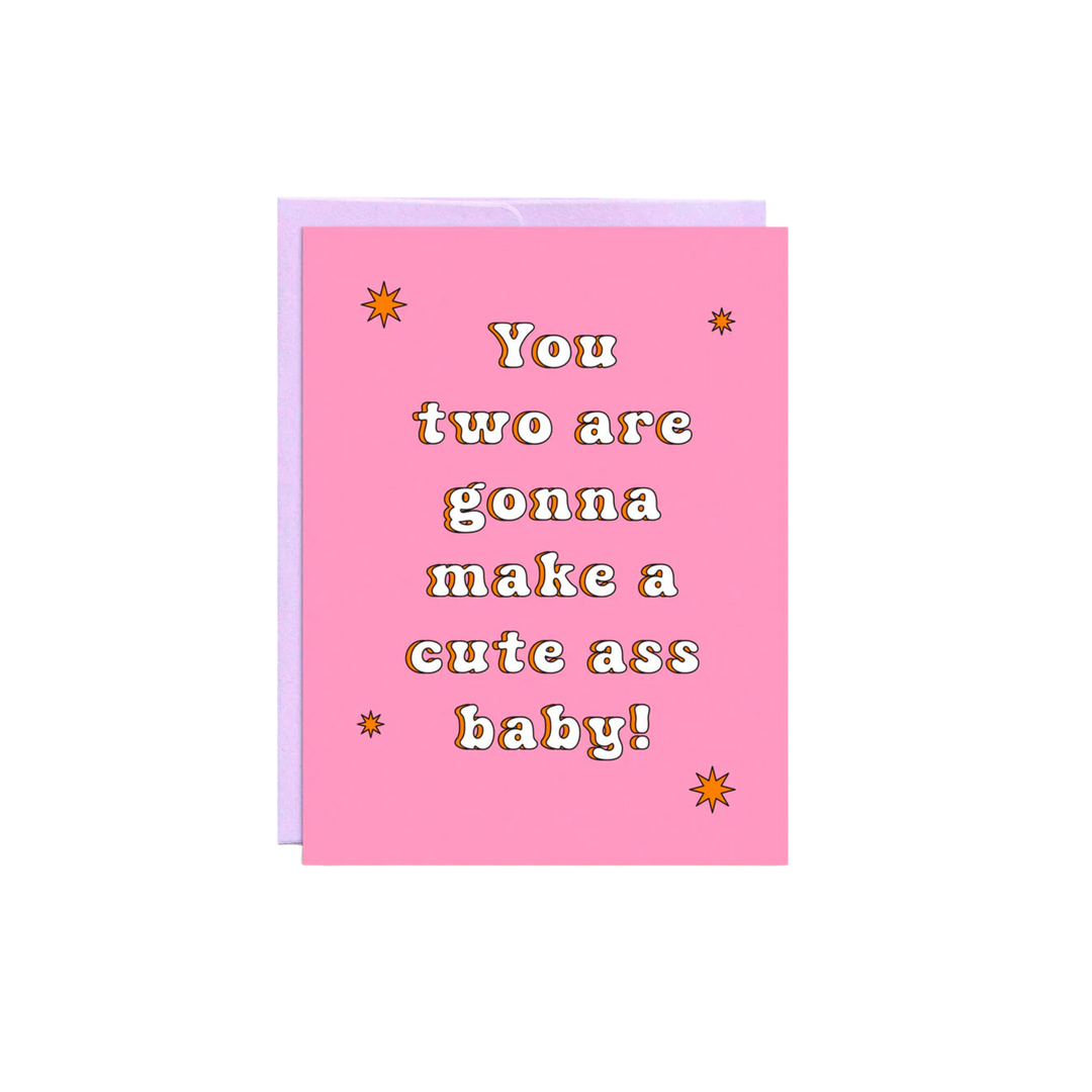 Cute A** Baby | Baby Card